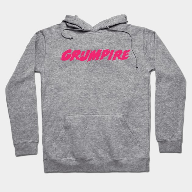 Hot Pink Grumpire Logo Hoodie by Grumpire